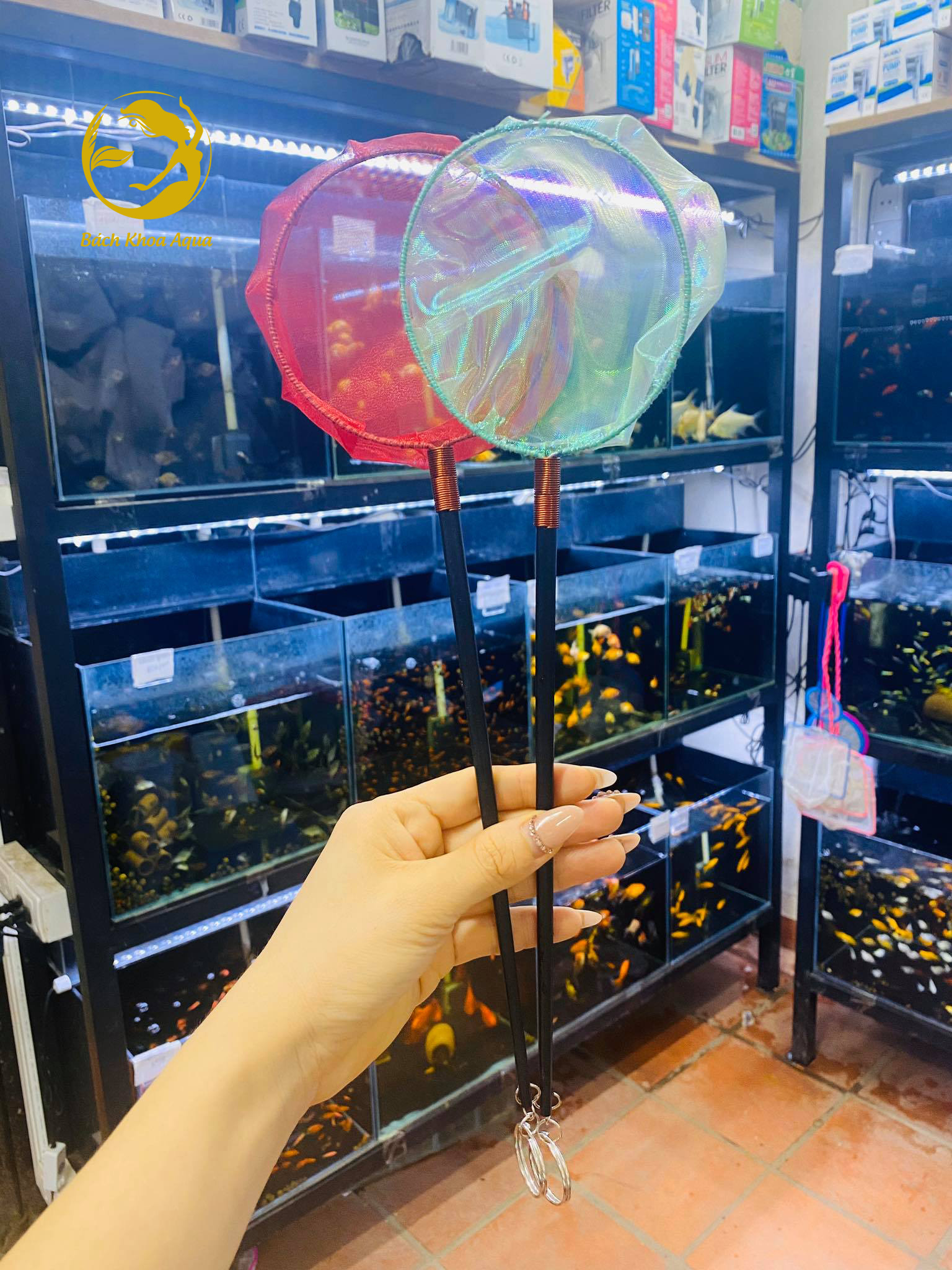 Vợt Artemia siêu mịn