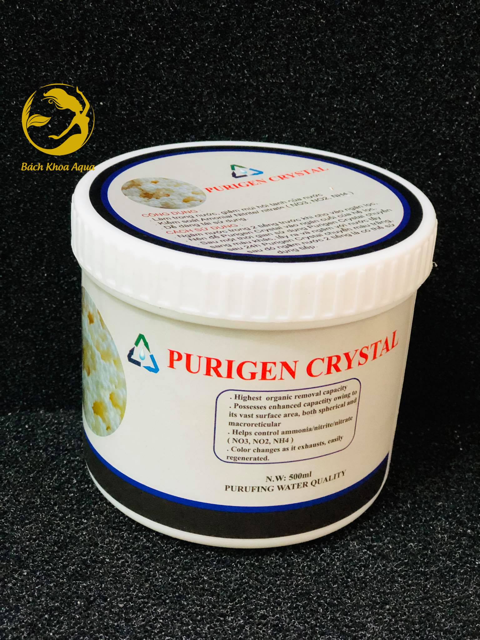 Purigen khử màu và khử mùi nước hiệu quả
