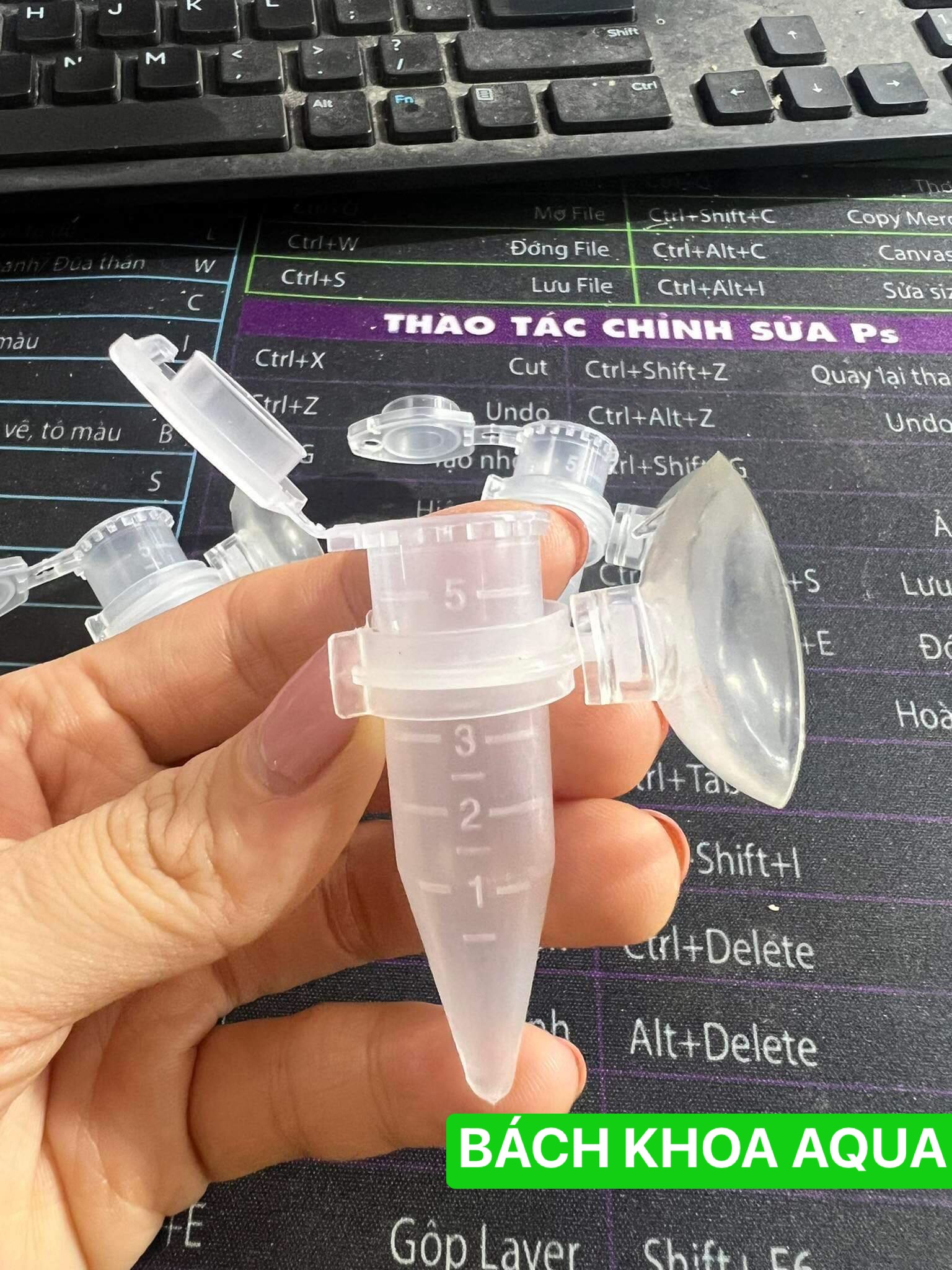 Phễu đựng Artemia cho cá cảnh