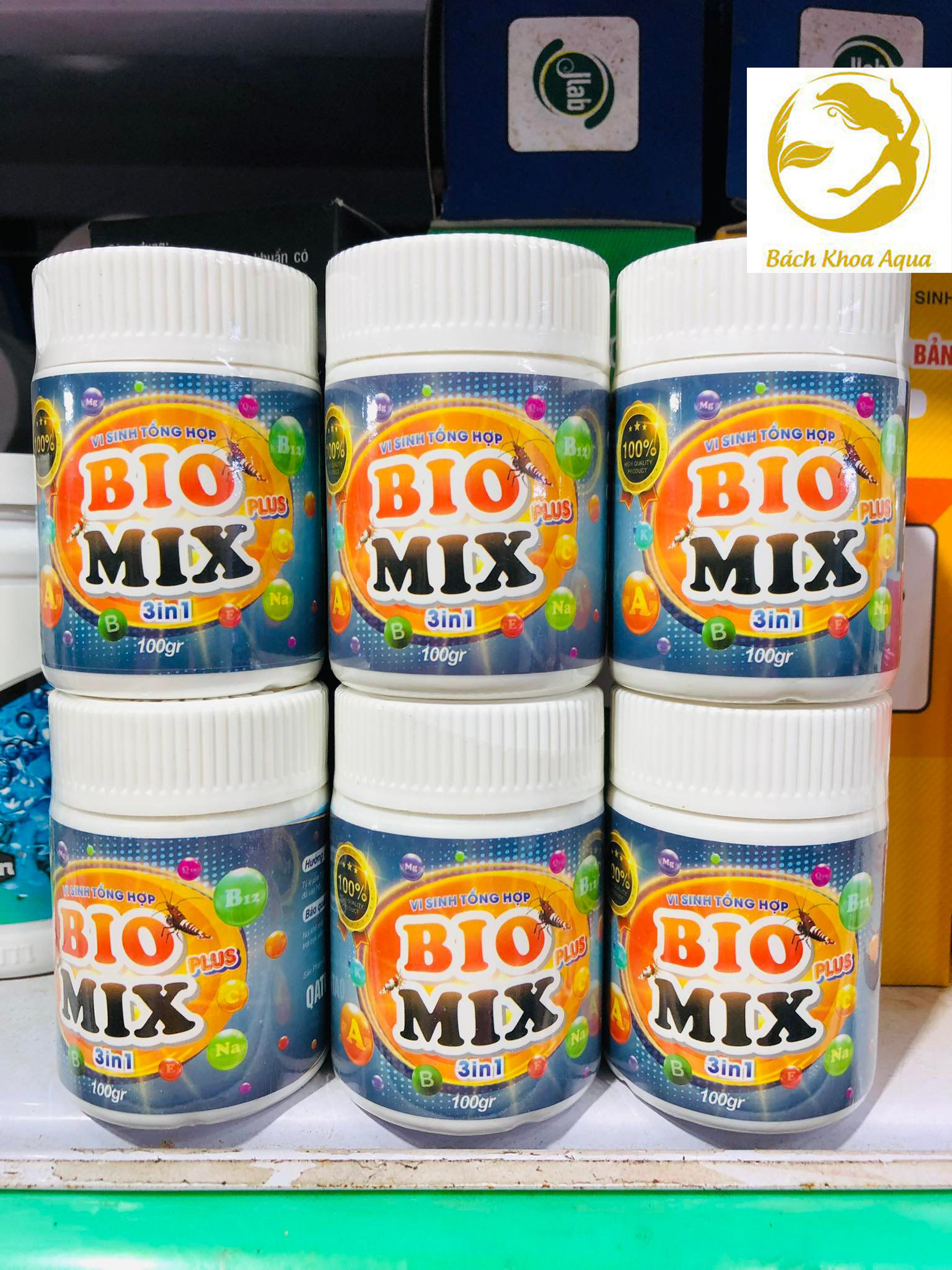 Vi sinh Bio Mix Plus 3 in 1 đậm đặc