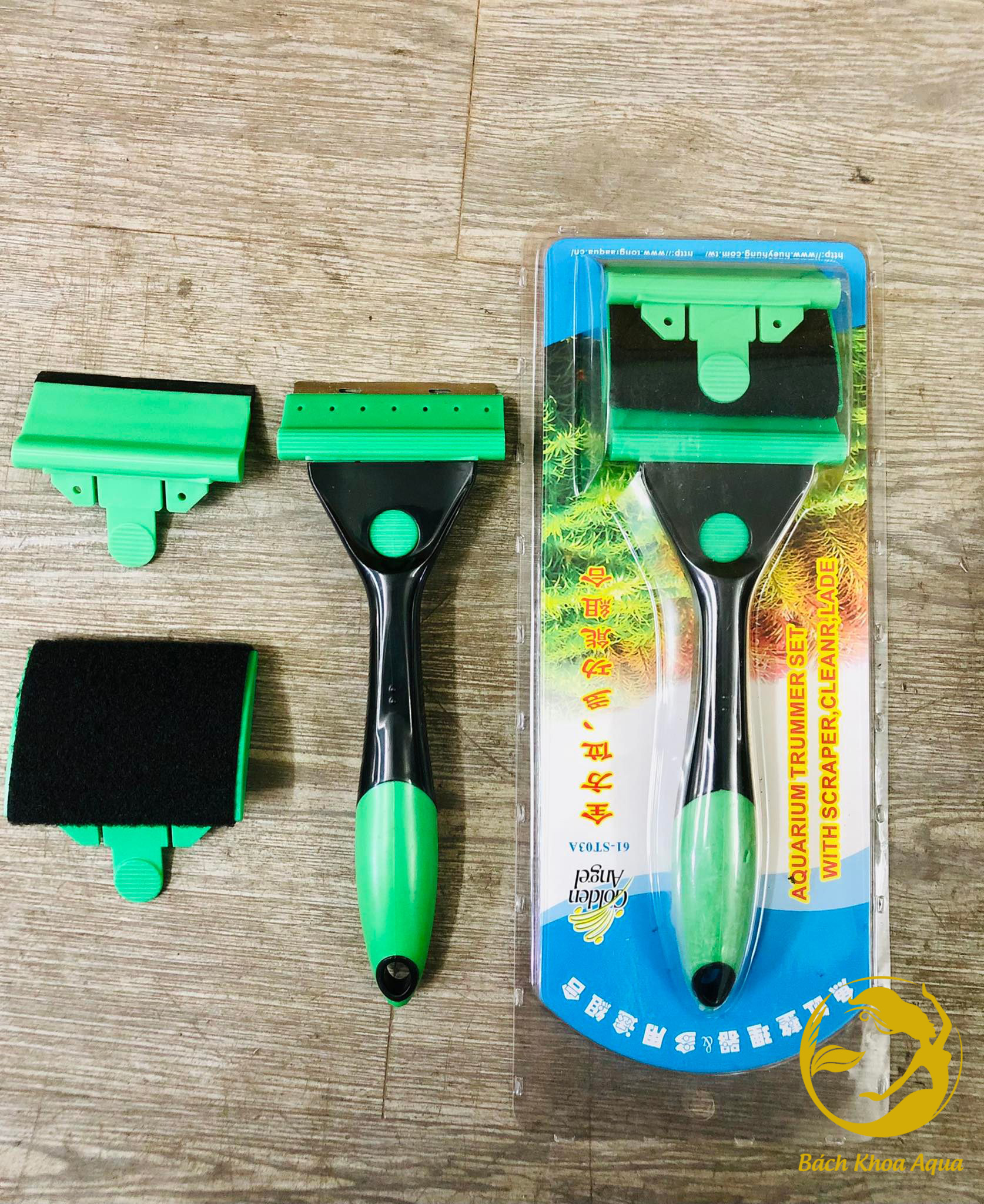 Cọ bể 3 in 1 tiện lợi cho bể cá