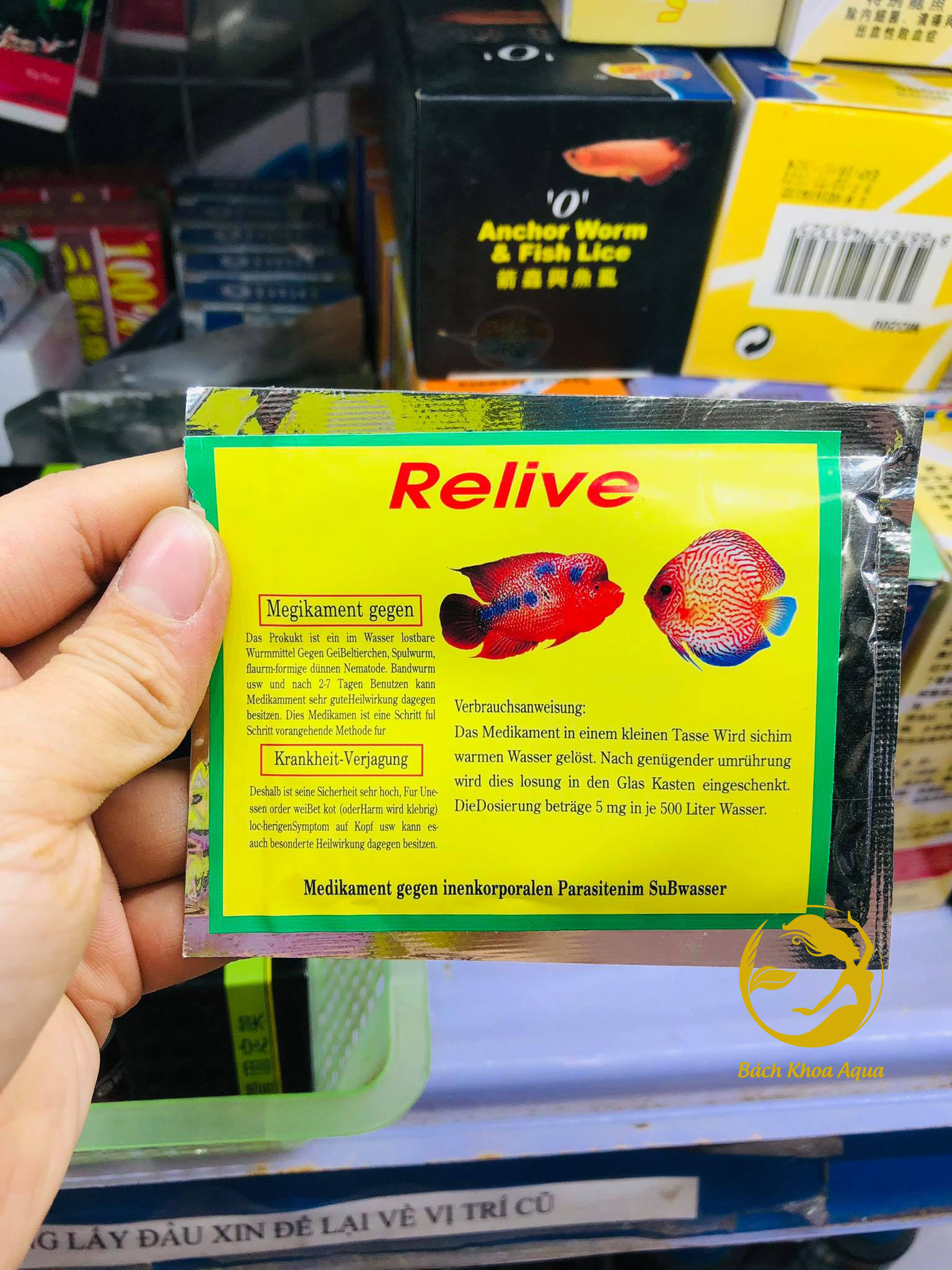 Men tiêu hóa Relive cho cá cảnh
