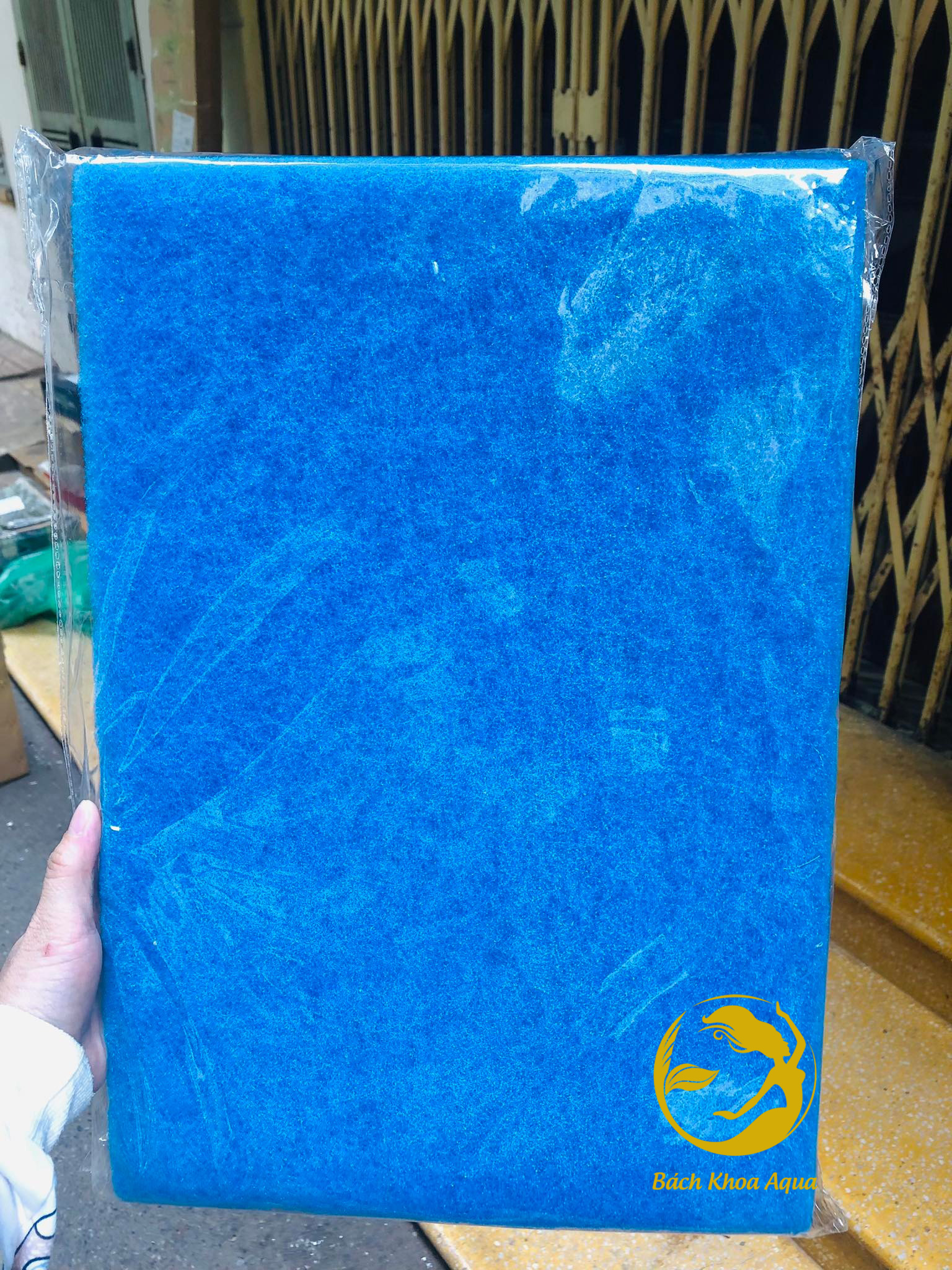 Bông lọc xanh 90cmx30cm