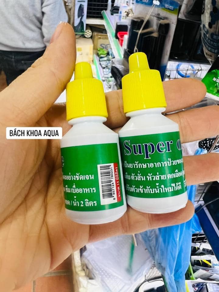 Thuốc Super One trị bệnh ngoài da cho cá cảnh
