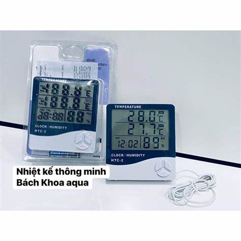 Nhiệt kế thông minh hiển thị đủ chỉ số