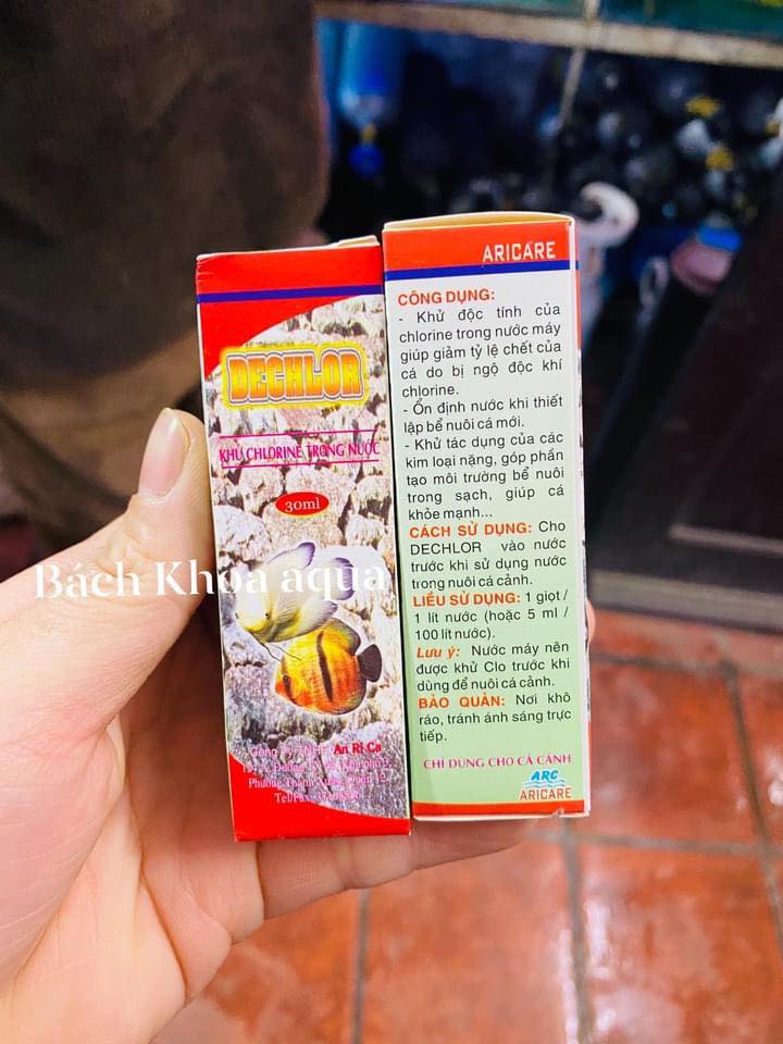 Khử chlorine Dechlor 30ml