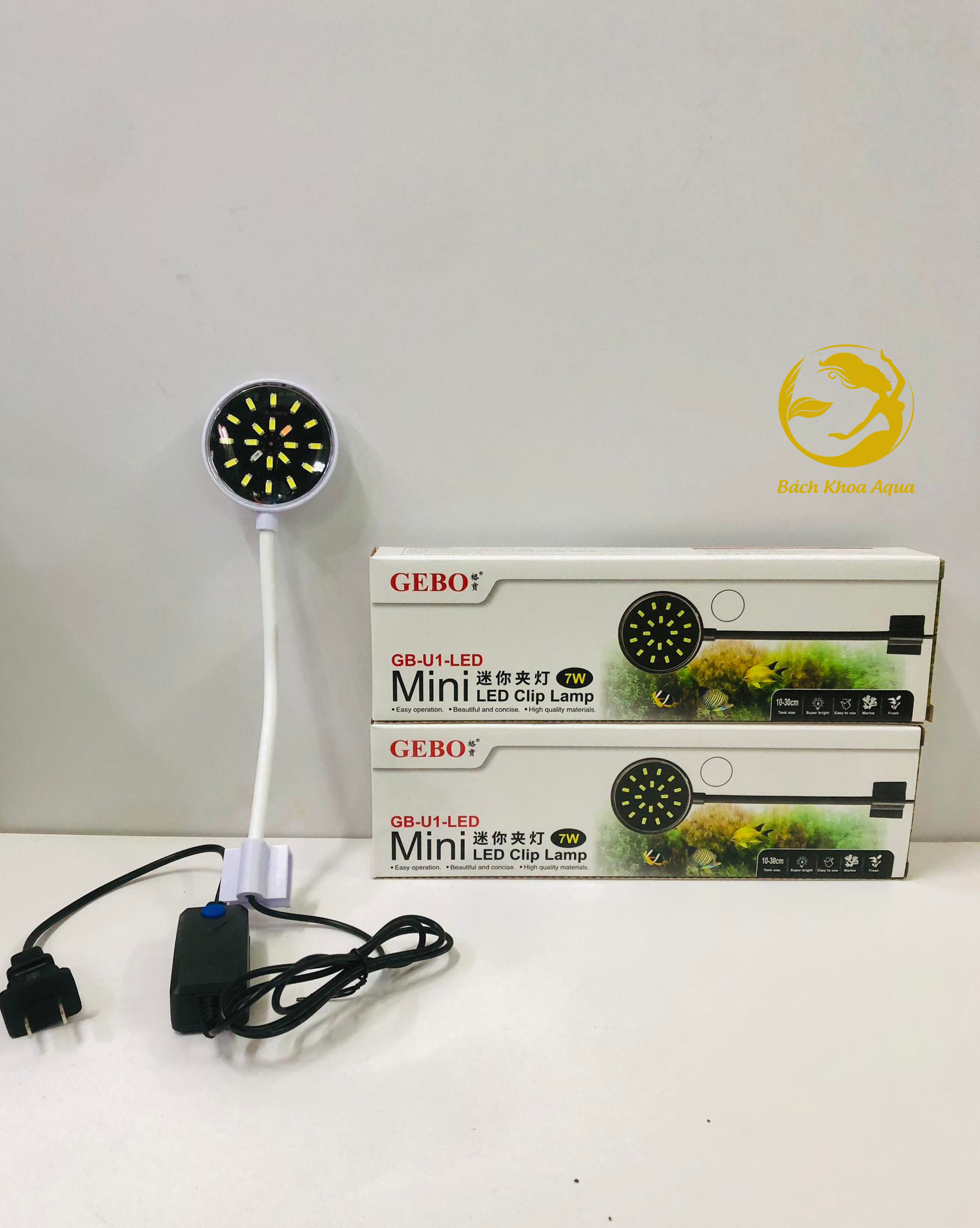 Đèn Led kẹp mini Gebo GB-U1-LED 7w