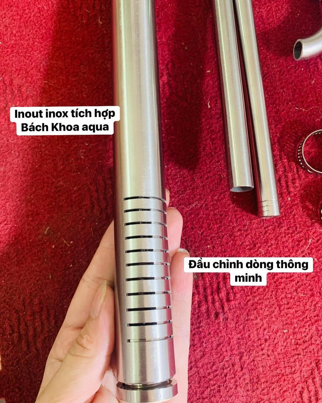 IN OUT Inox lọc váng tích hợp đủ kích thước Fi12 / FI16 / Fi20 | Bách ...