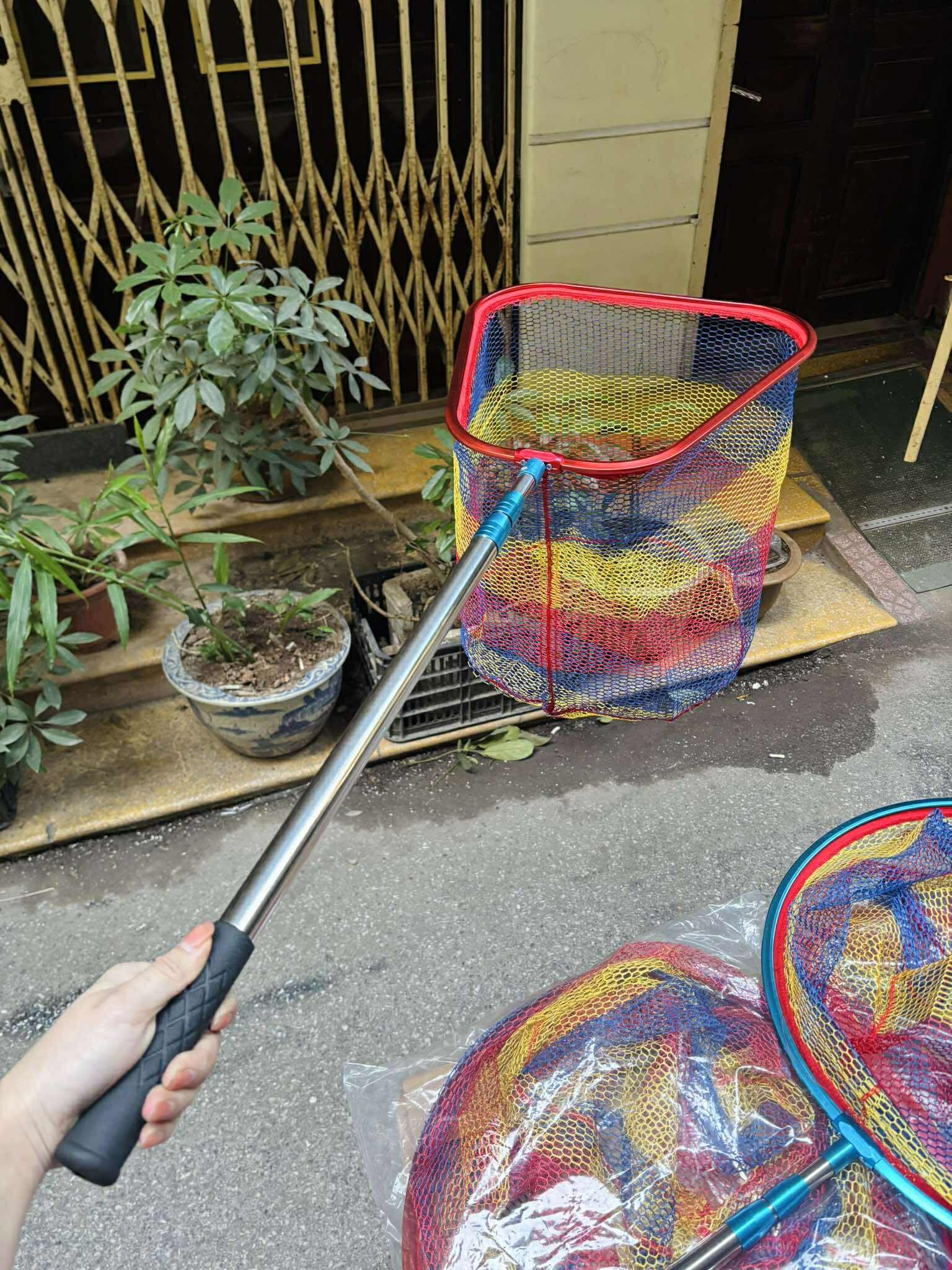 Vợt size đại miệng rộng - cán max 150cm siêu khỏe