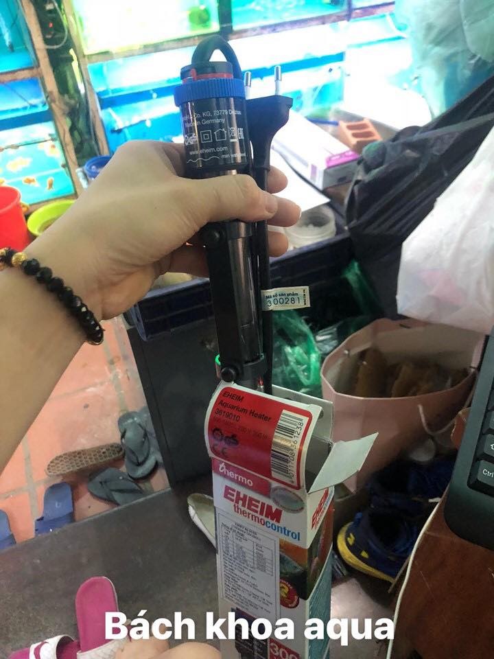 Sưởi Eheim Đức 200w/300w cao cấp cho bể cá
