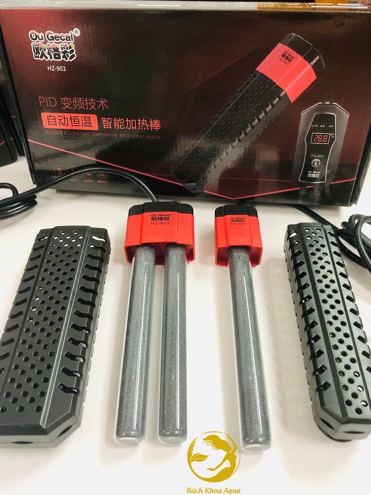 Sưởi bể cá Ou Gecai HZ-901 và HZ-902 đủ công suất