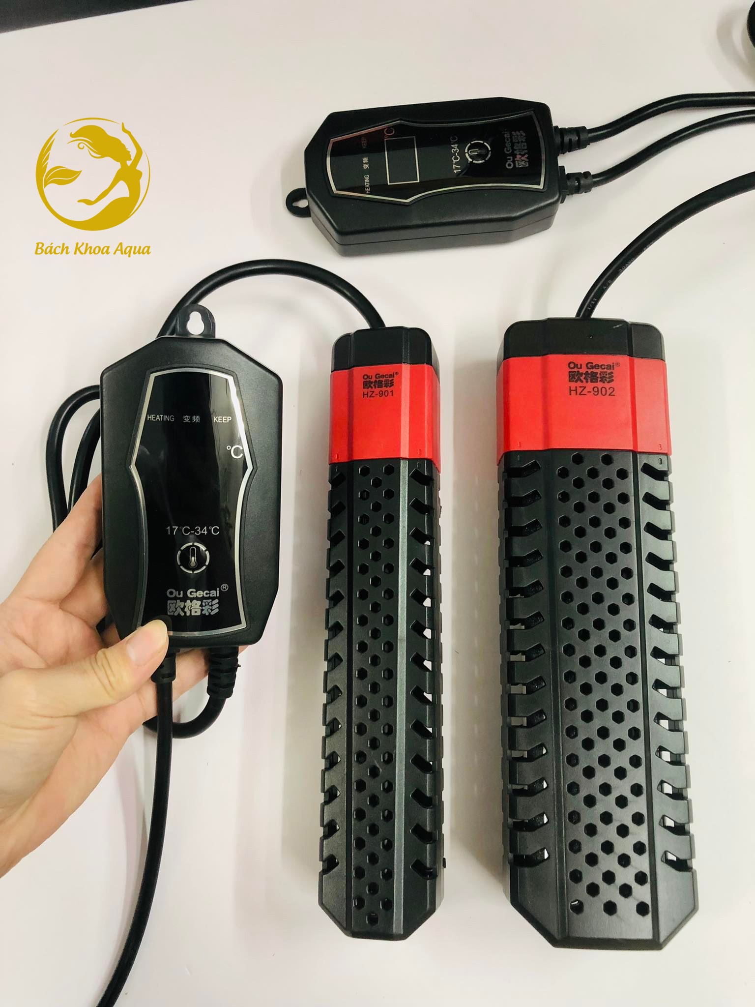 Sưởi bể cá Ou Gecai HZ-901 và HZ-902 đủ công suất