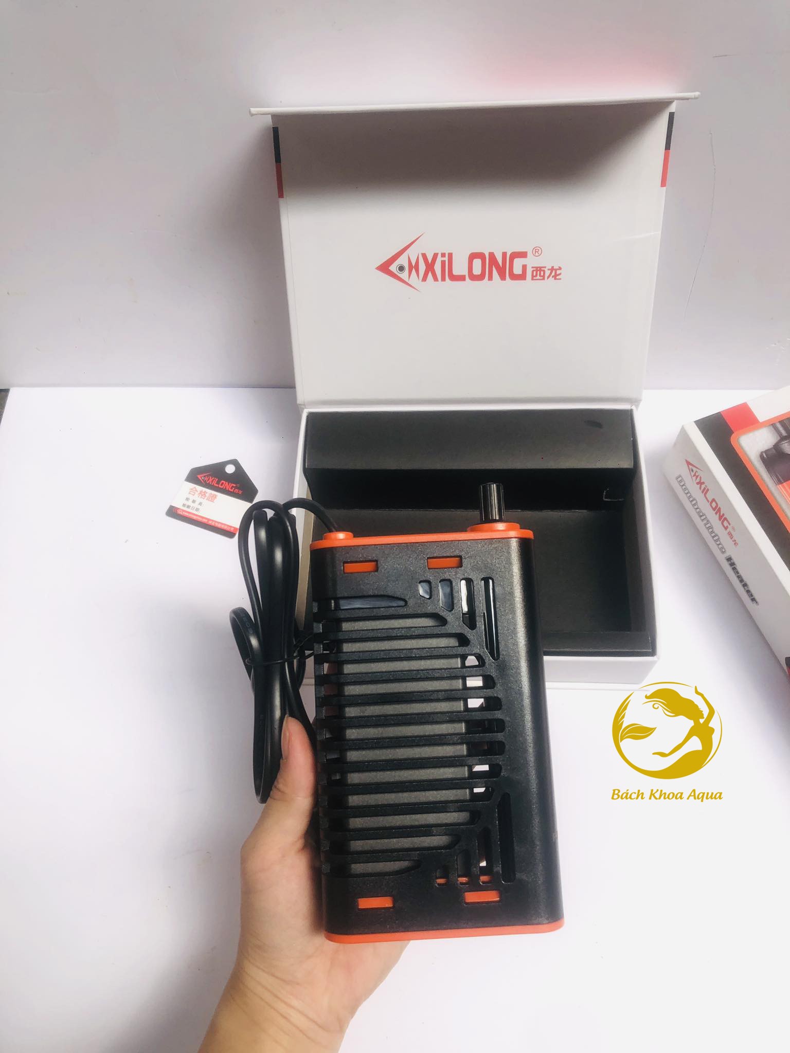 Sưởi bể cá Xilong XL-662 (thanh ngắn) và XL-663 (thanh dài) 500w