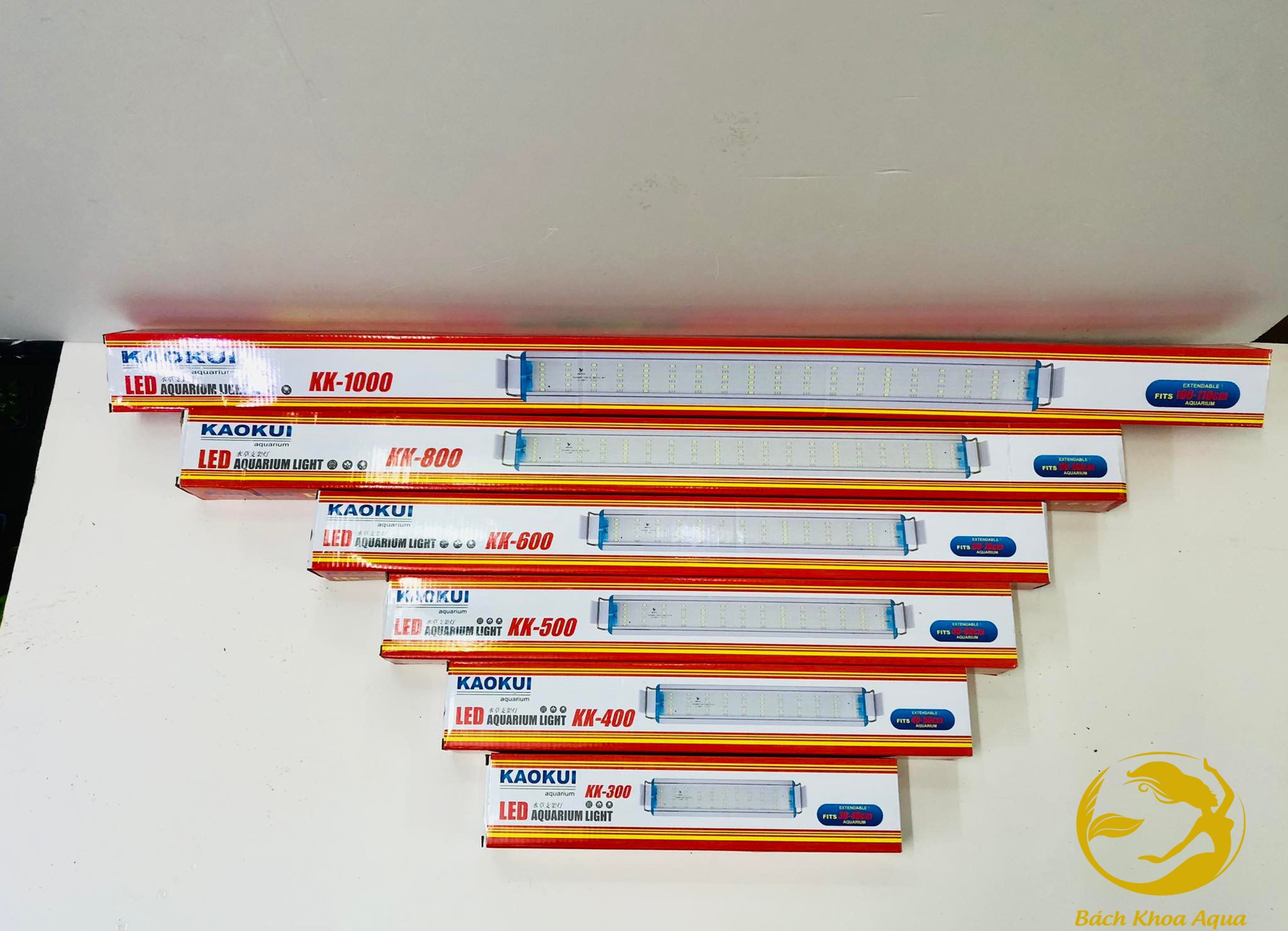 Đèn Led máng Kaokui 6 hàng led full ánh sáng trắng