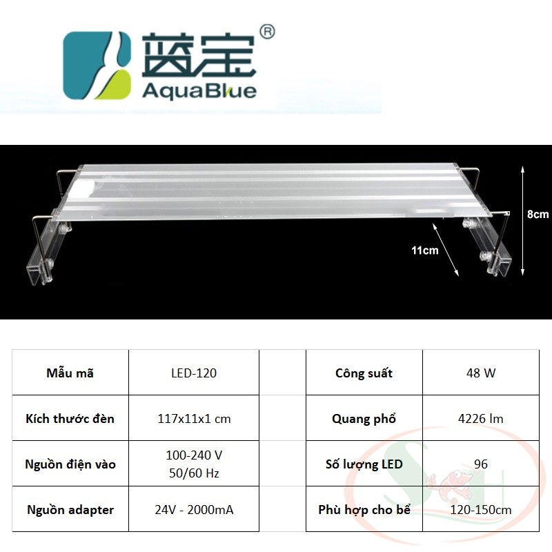 ĐÈN LED AQUABLUE AQUARIUM LIGHT