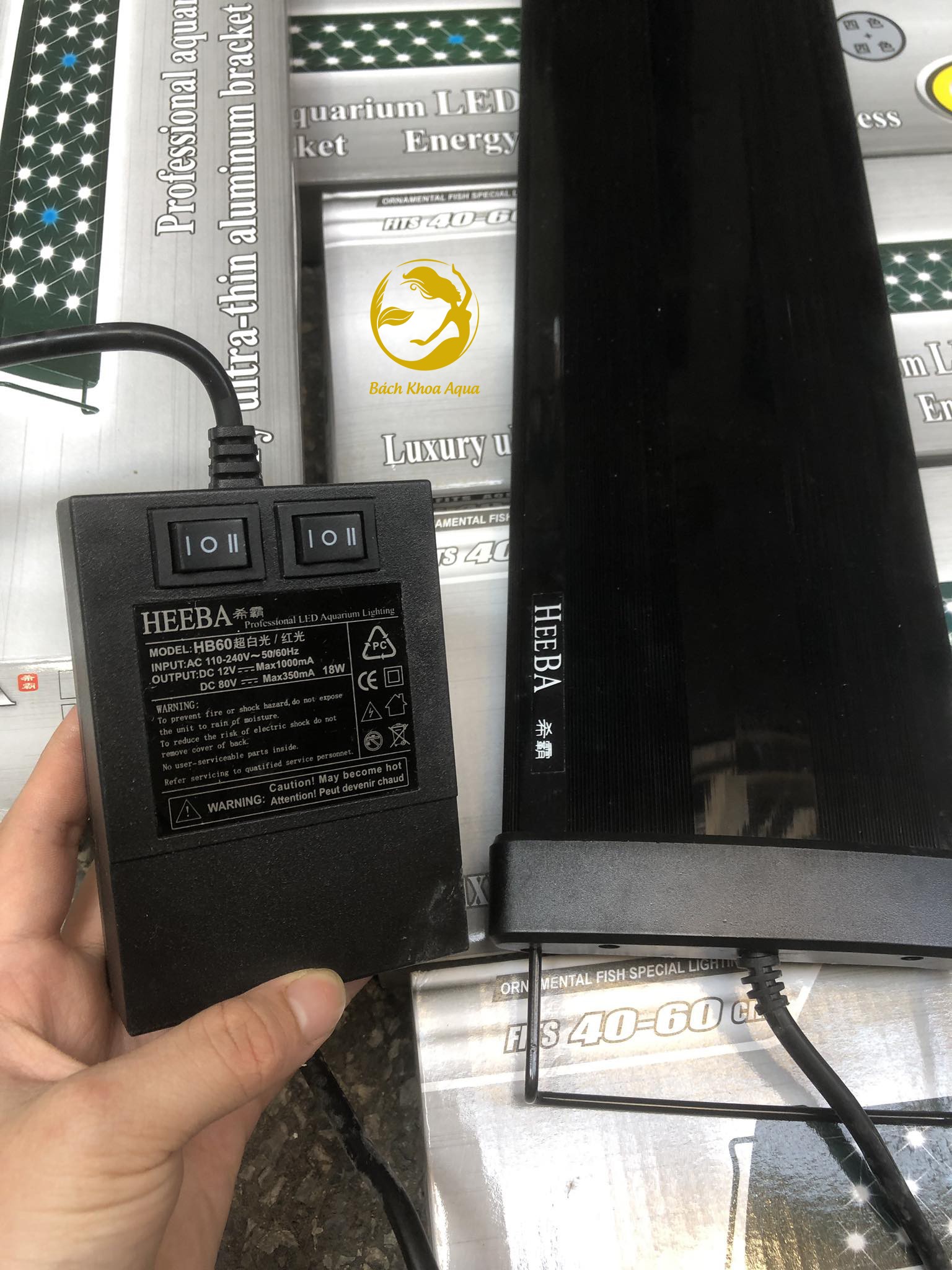 Đèn Led Heeba Mix Màu 40cm-60cm-80cm-100cm
