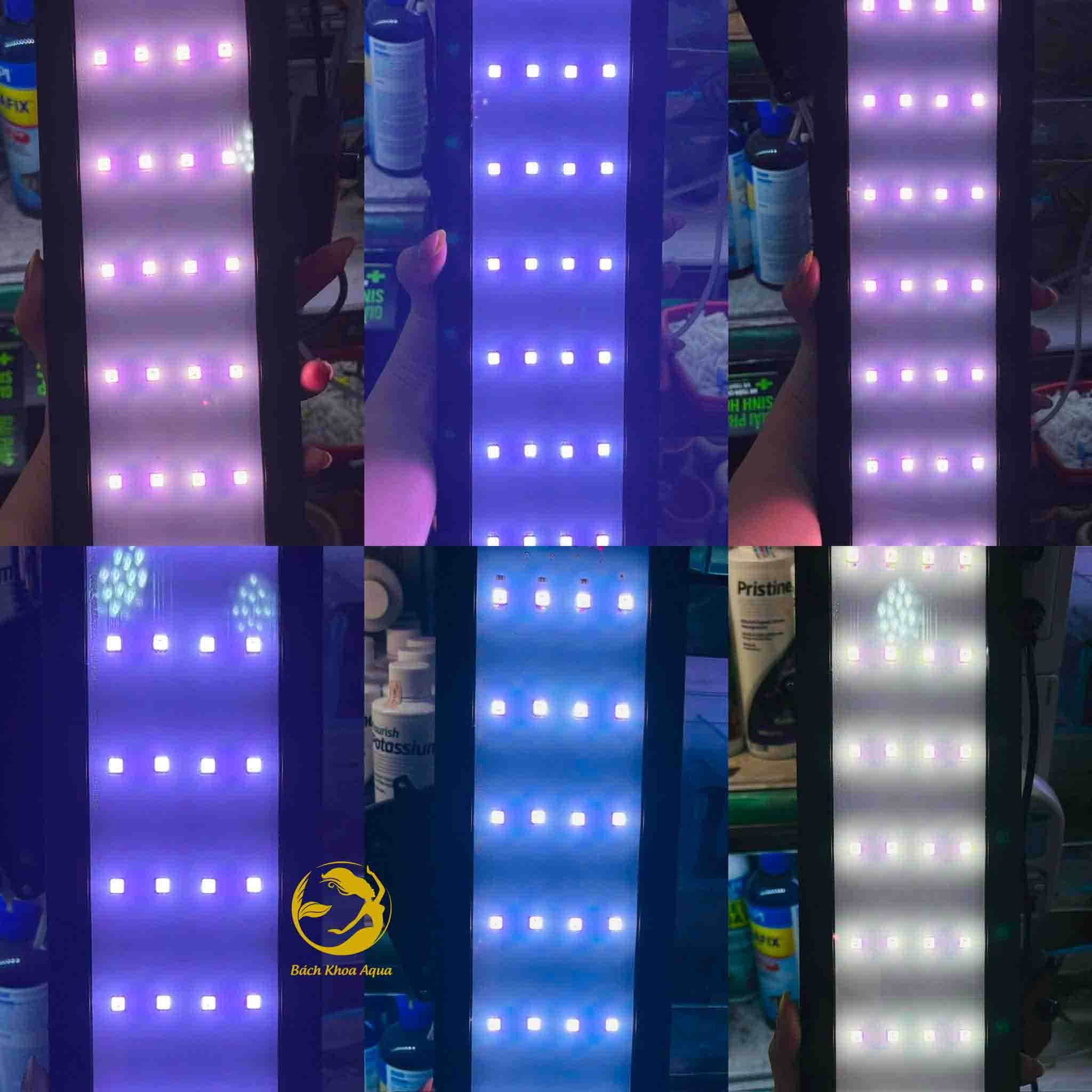 Đèn Led máng 11 chế độ H10+ Series đủ cho mọi size bể ánh sáng đẹp