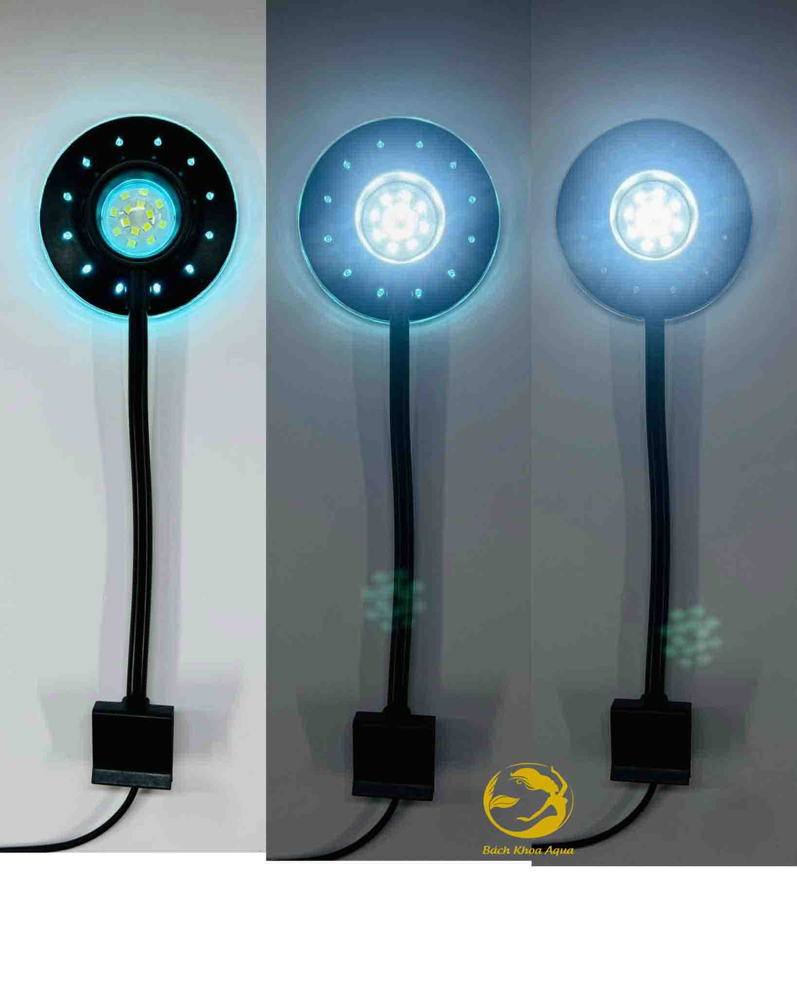 Đèn kẹp UFO Mini có bảng điều khiển thẩm mỹ cho bể cá nhỏ